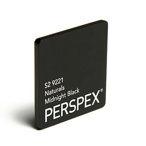 Black (Matte Effect) Cast Acrylic Sheet