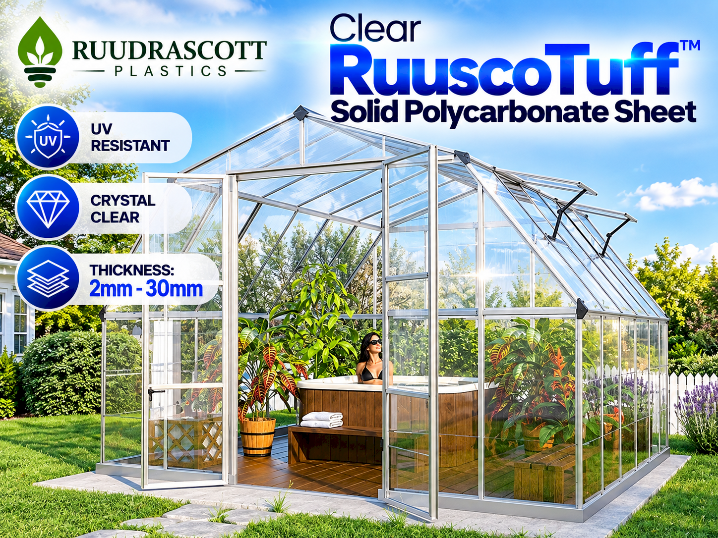 Greenhouse Replacement Polycarbonate 
