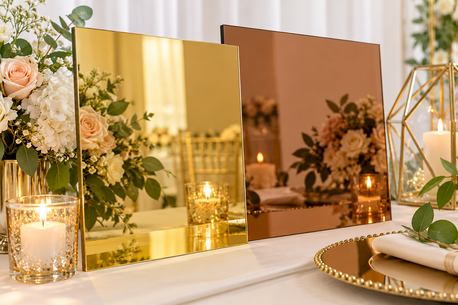 Bronze / Gold Acrylic Mirror