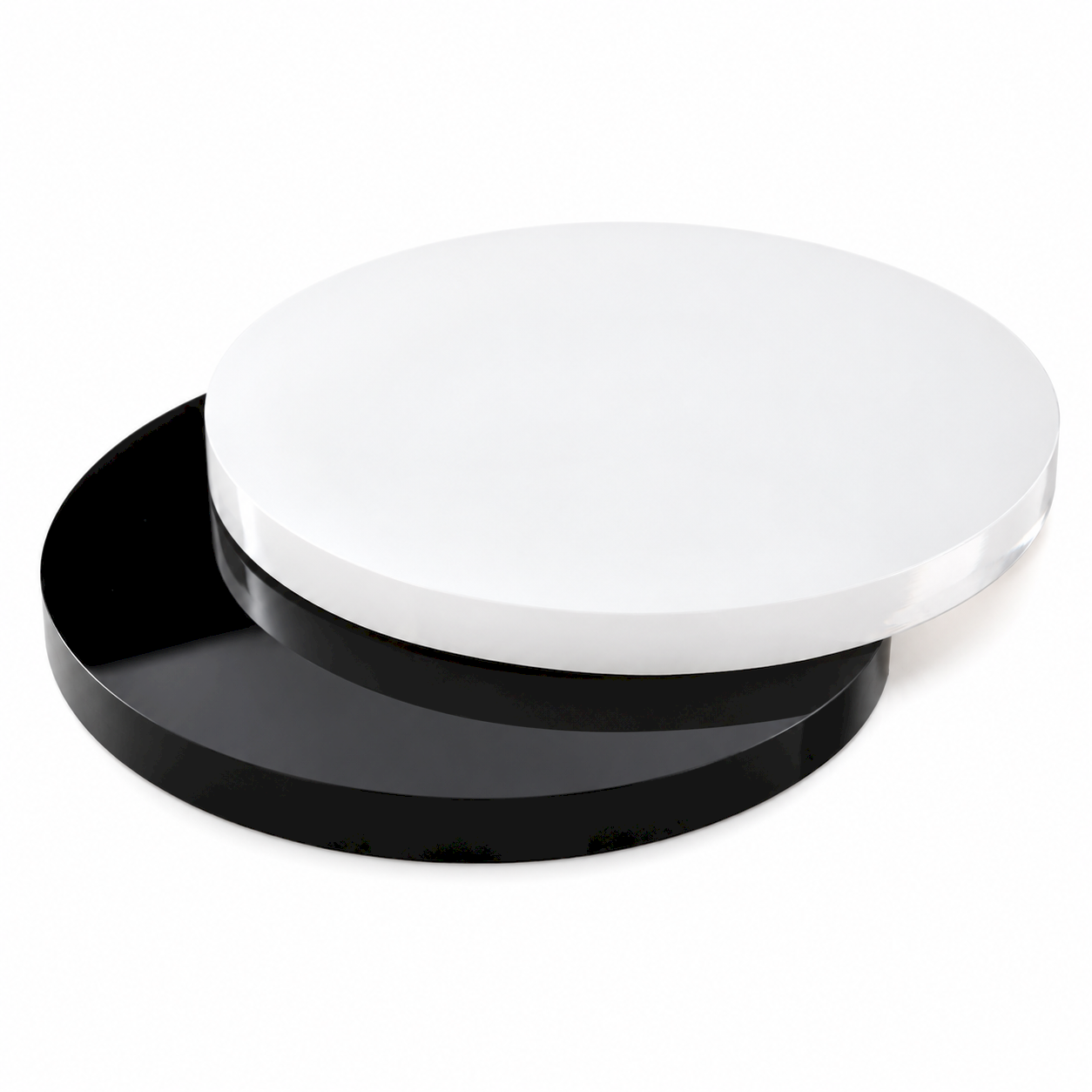 Black/White Acrylic Disc